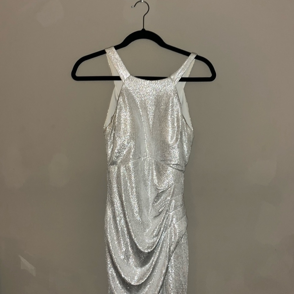 Iridescent prom/party dress